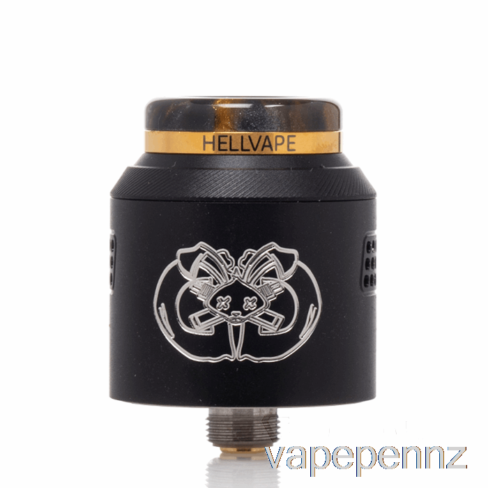 Hellvape Drop Dead 2 24mm RDA Matte Black VAPE NZ